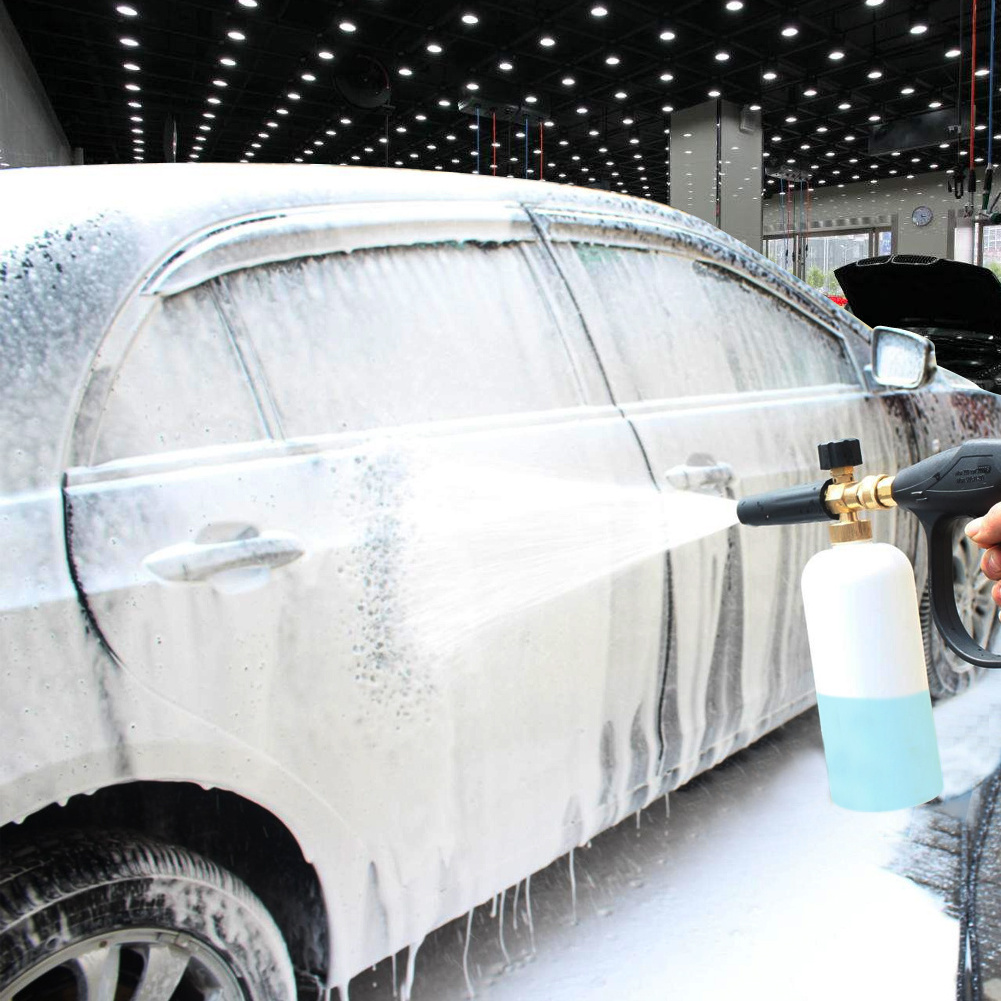 Car Auto Wash Foam Gun High Pressure Auto Washer Snow Foam Lance Soap Foamer Deep Cleaning Water Gun Cleaning Tool