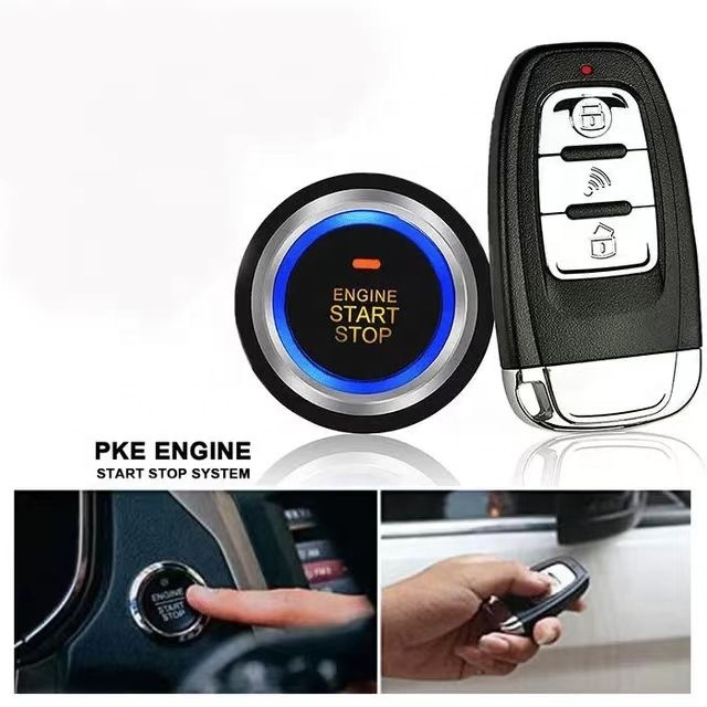 Hot sales Car Remote Start Stop Kit Bluetooth Mobile Phone APP Control Engine Ignition Open Trunk PKE Keyless Entry Car Alarm