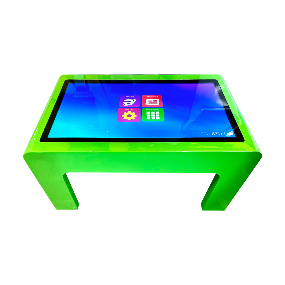 Zkmei 43 Inch Smart Touch Table Screeins Waterproof Android Lnux Win10 Interactive 4K LCD Kids Touch Screen Smart Table