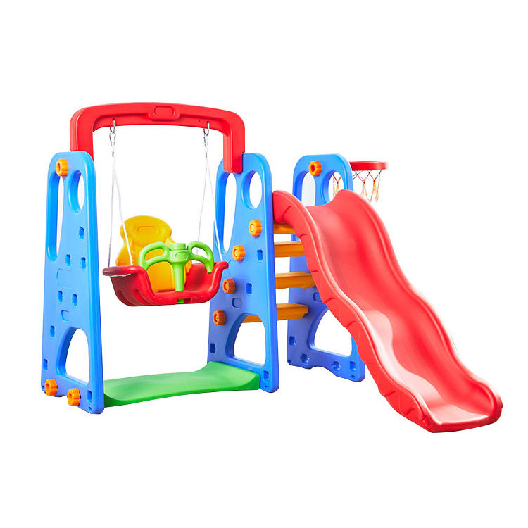 Professional Design Factory Manufacture Various Sets Cheap Kids Plastic Slide Swing For Child