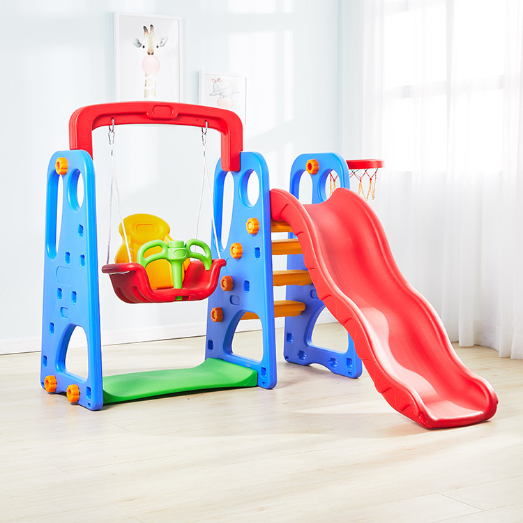 Professional Design Factory Manufacture Various Sets Cheap Kids Plastic Slide Swing For Child