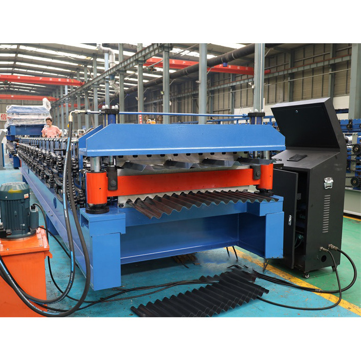 ZKRFM Corrugated Roll Forming Machine Corrugated Roof Making Machine Corrugated Sheet Making Machine