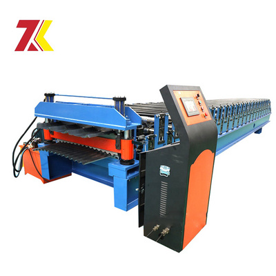 ZKRFM Corrugated Roll Forming Machine Corrugated Roof Making Machine Corrugated Sheet Making Machine