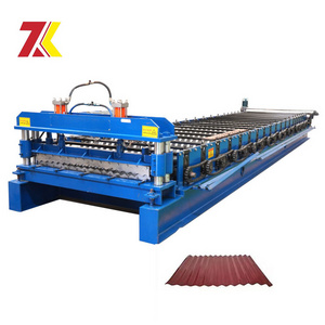 Corrugated Sheet Making Machine Corrugated Roof Roll Forming Machine Corrugated Metal Sheet Machine