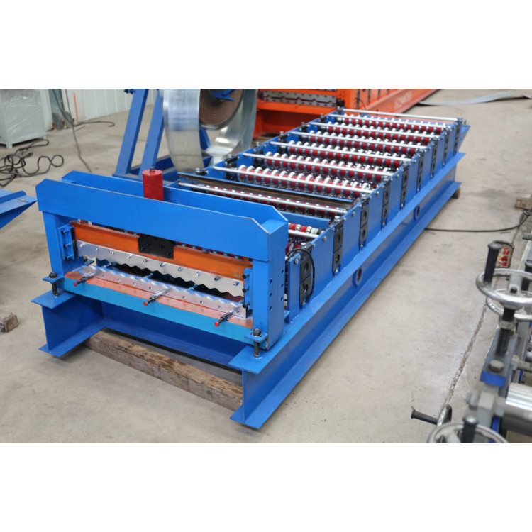 ZKRFM Corrugated Roof Sheet Roll Forming Machines Corrugated Metal Machine Corrugated Roof Machine