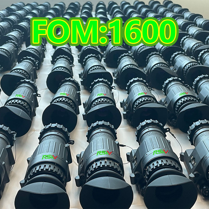 Manual Gain P43 P45 FOM1600 High SNR 25+ Gen2+ PVS-14 Helmet Mounted Handheld Monocular Night Vision