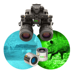 OEM/ODM Gen 2+ Gen3 Hunting Optical PVS 31 Helmet Mounted Dual Channel Night Vision Binoculars