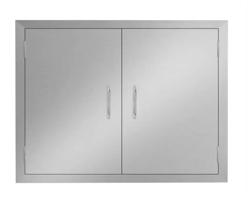 Various specifications of BBQ Access Door Stainless Steel Outdoor Kitchen Accessories Customized Sizes Shipped within Ten Days