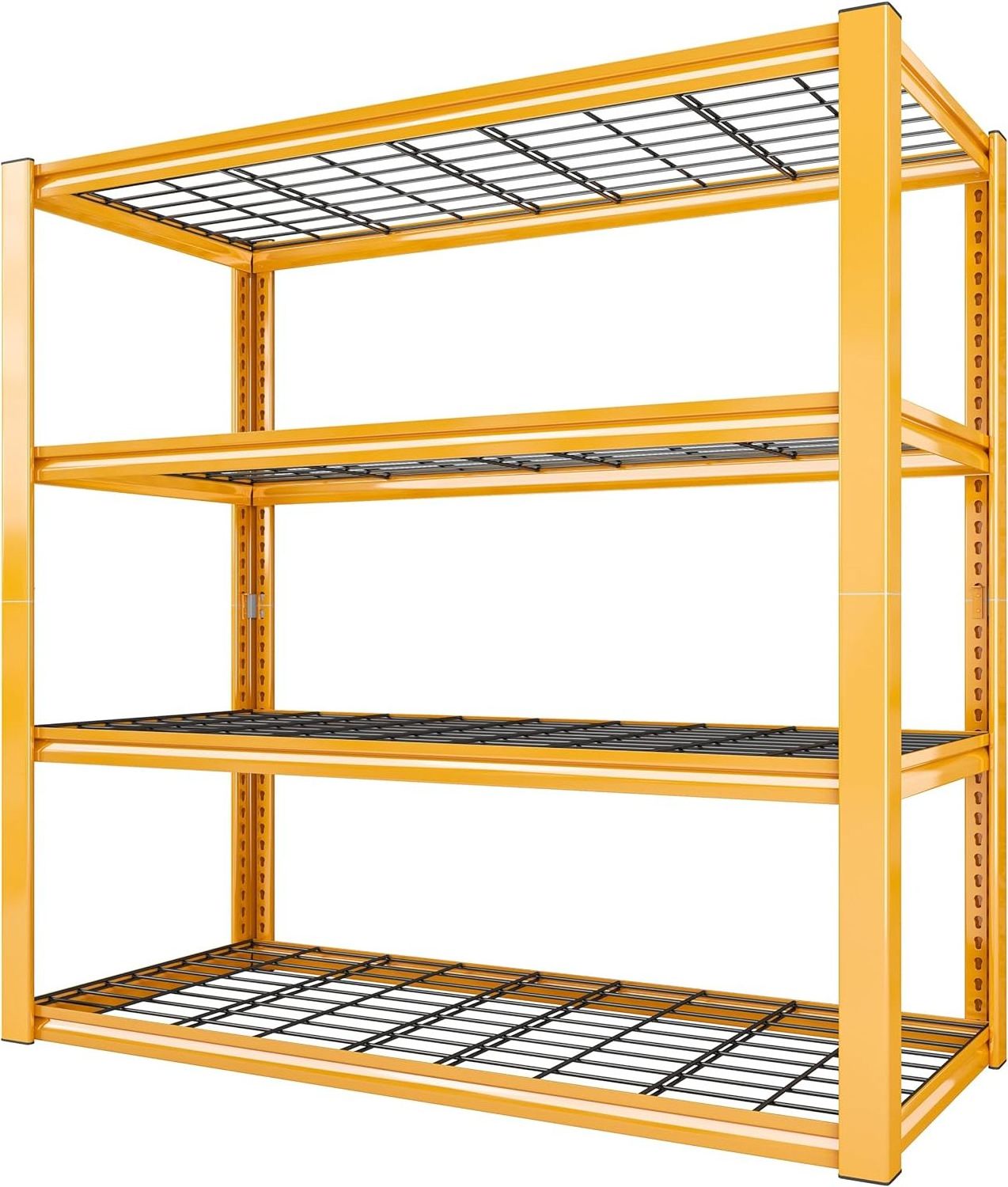 2240LBS Garage Heavy Duty Storage Shelves  4-Tier Adjustable Metal Shelves for Storage Rack Industrial Shelving Utility Shelf