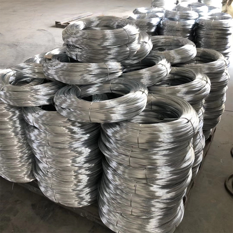 Fast delivery Low price galvanised binding wire gi steel wire 9 10 12 14 16 gauge hot dip electro galvanized iron wire