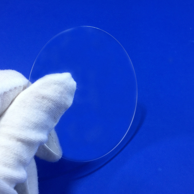 Customized transparent uv polishing quartz glass plate