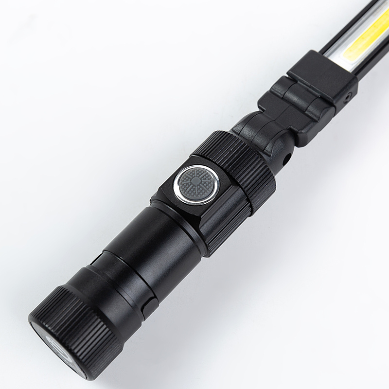 Hot Sale LED Flashlight 5 Light Mode USB Rechargeable Work Magnetic Flexible Inspection Portable Worklight