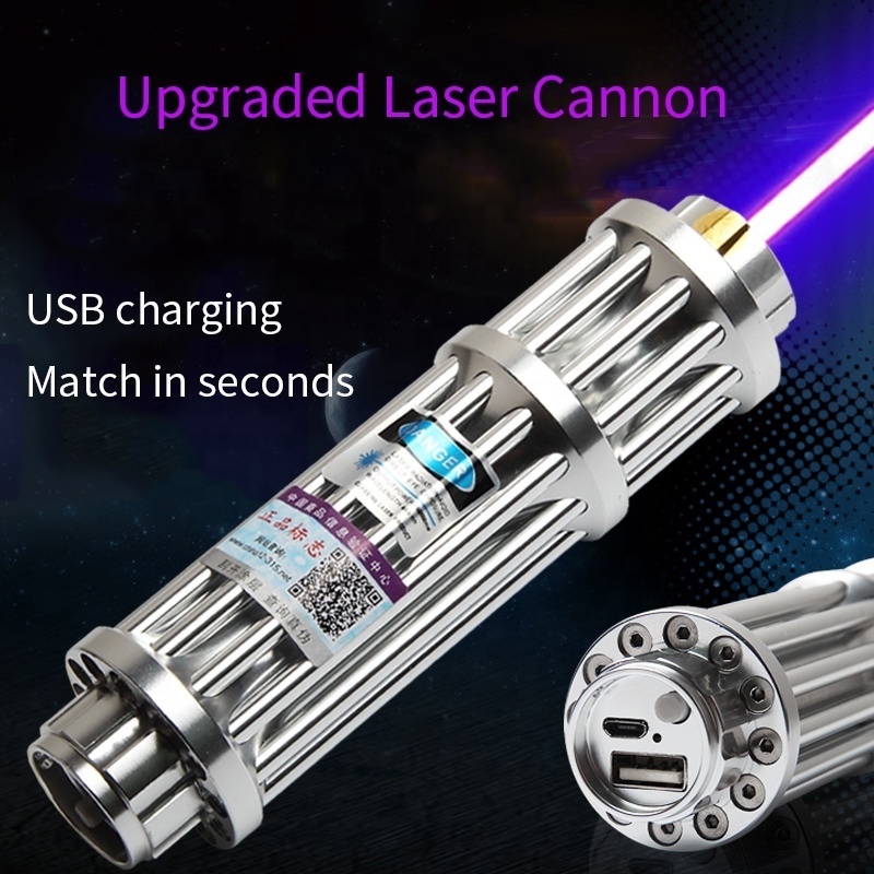 New Powerful Blue Laser Pointer Torch USB Charger Pointers Lazer Flashlight