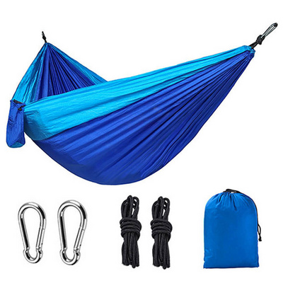 Hangematte Hangesessel Travel Outdoor Swing Parachute Nylon Fabric Wholesale Portable Hanging Collapsible Ripstop Hammock