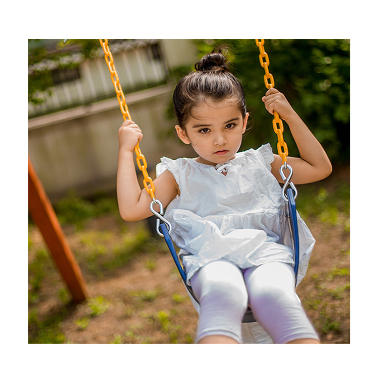 Contemporary Garden Furniture Durable Patio Swings Popular Adjustable Soft EVA Plastic Outdoor Children Hanging Belt Swing Seat