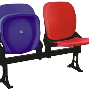 Plastic arena seating folding stadium chair for soccer