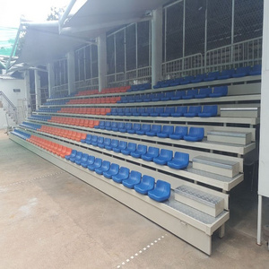 metal steel  bleachers for football field