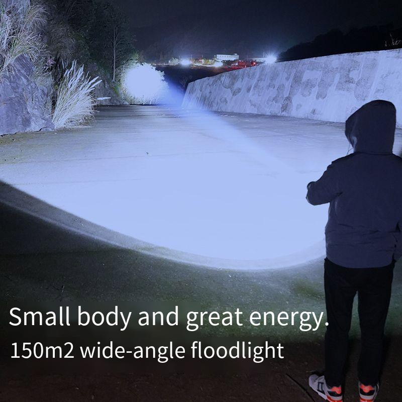 New Ultra Powerful 3 Core Usb Rechargeable Torch Hand Lamp Lanterna Led Flashlights With Magnet