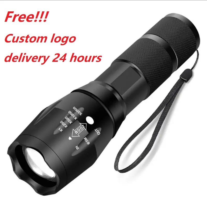 Lanterna Mini Diving Rechargeable Led 100000 Luminens Torch Long Range Powerful Camping Taschenlampe Linterna Flashlights