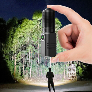 Aluminum Alloy Camping Lamp Emergency Light Zoomable Type C Charging Led Torch Outdoor Waterproof Flashlight