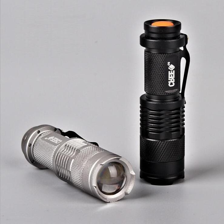 Mini Powered Aa 14500 Battery Blacklights 395Nm Led Flash Light Zoomable 365Nm Uv Flashlight For Detecting