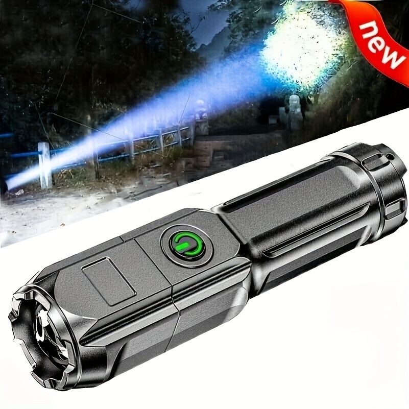 2023 Led Ultraviolet Torch Zoom Retractable Camping Linterna Taschenlampe Lanterna Fishing Hiking Led Flashlight