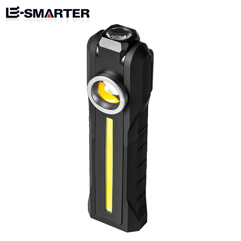 Flashlight Uv Inspection Handheld Hanging Emergency Lamp Magnetic Rechargeable Flexible Inspection Work Light