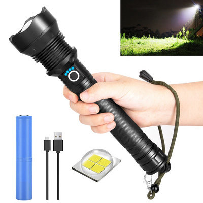 Camping High Lumens 100000 Led Powerful Edc Taschenlampe Linterna Waterproof Touch Diving Flashlights & Torches Linterna