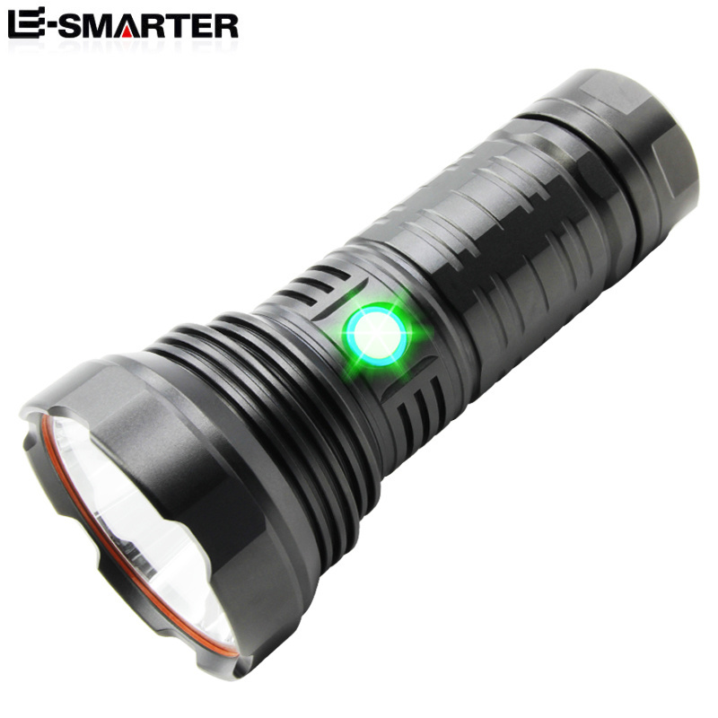 360 Light Super Bright Led Torch Projector Powerful Led Flashlight With Rechargeable Battery