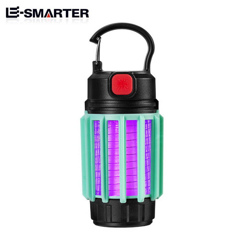 Living Room Baby Room Office Portable Uv Ray & Electric Shock Bug Zappe Solar Light 18650 Battery Camping Lanterns