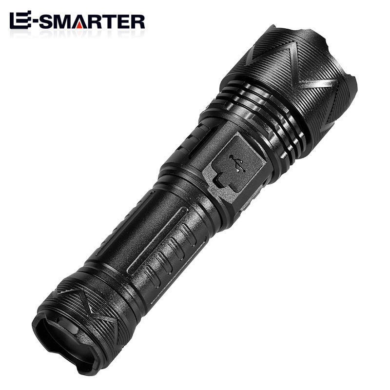 Most Powerful 8500K Color Temperature Aluminium Alloy Long Range White Laser Usb Rechargeable Tactical Brightest Led Flashlight