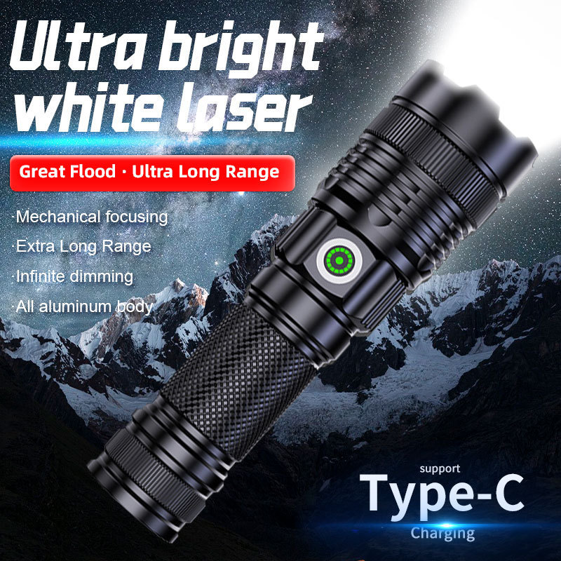 Camping Linterna Torch Light Zoomable 5 Modes Waterproof Xhp90 Xhp70 Mini Flashlight