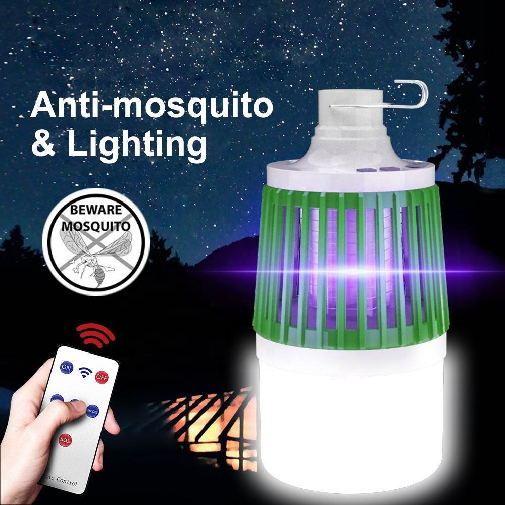 Factory Wholesale 2 In 1 Multifunctional Industrial Bug Zapper Mosquito Killer Portable Lanterns Camping Lamps