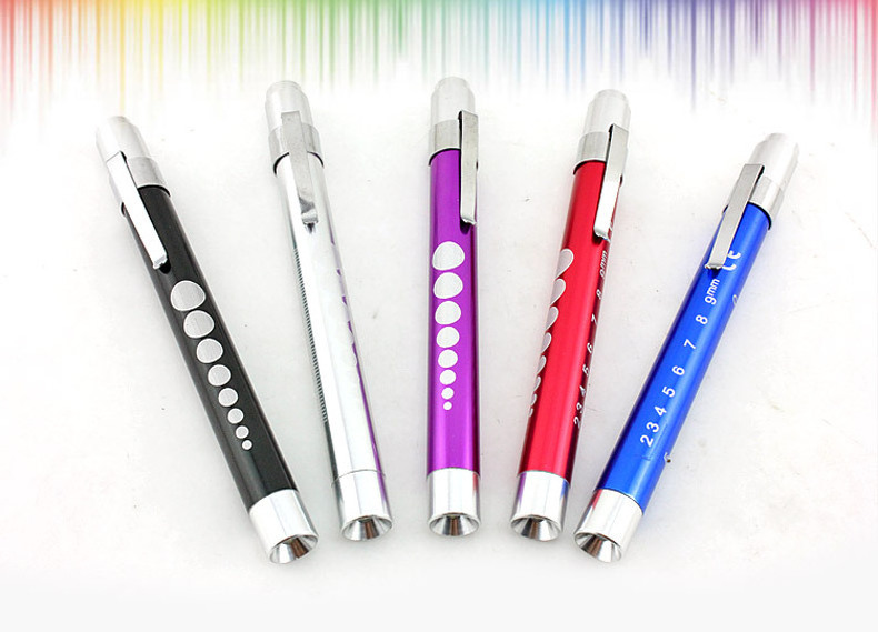 Medical Pen Shape Mini Doctor Pupil Oral Cavity Touch Light Led Torch Linterna Edc Pocket Flashlight