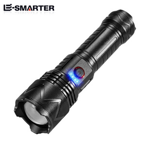 Most Powerful 8500K Color Temperature Aluminium Alloy Long Range White Laser Usb Rechargeable Tactical Brightest Led Flashlight