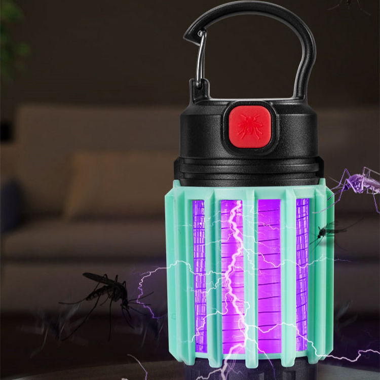 Light-Attracting Physical Noise-Free Comfortable Insect Control Solar Kids Lantern Camping Light