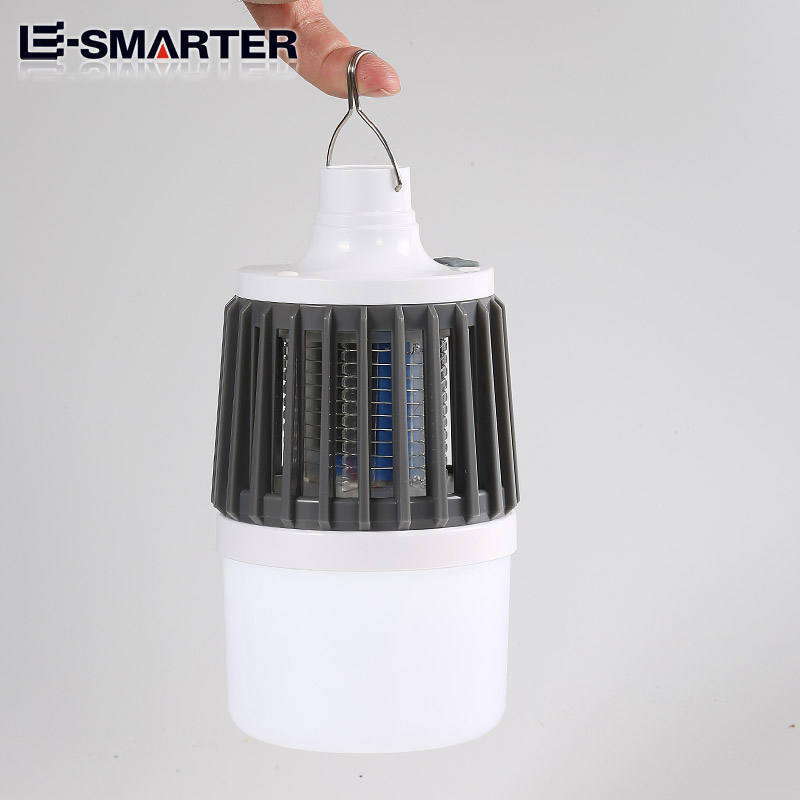 Factory Wholesale 2 In 1 Multifunctional Industrial Bug Zapper Mosquito Killer Portable Lanterns Camping Lamps