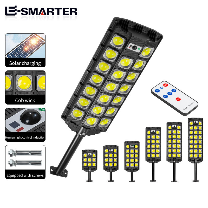 Waterproof 8000Lm High Brightness Outdoor All In One 30W 60W 90W 120W 150W Led Solar Street Light With Remote