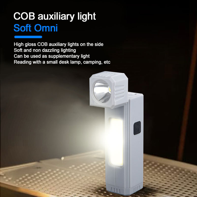 Usb Rechargeable Portable Powerful Cob Motion Sensor Camping Flashlight Outdoor Light Led Headlamps