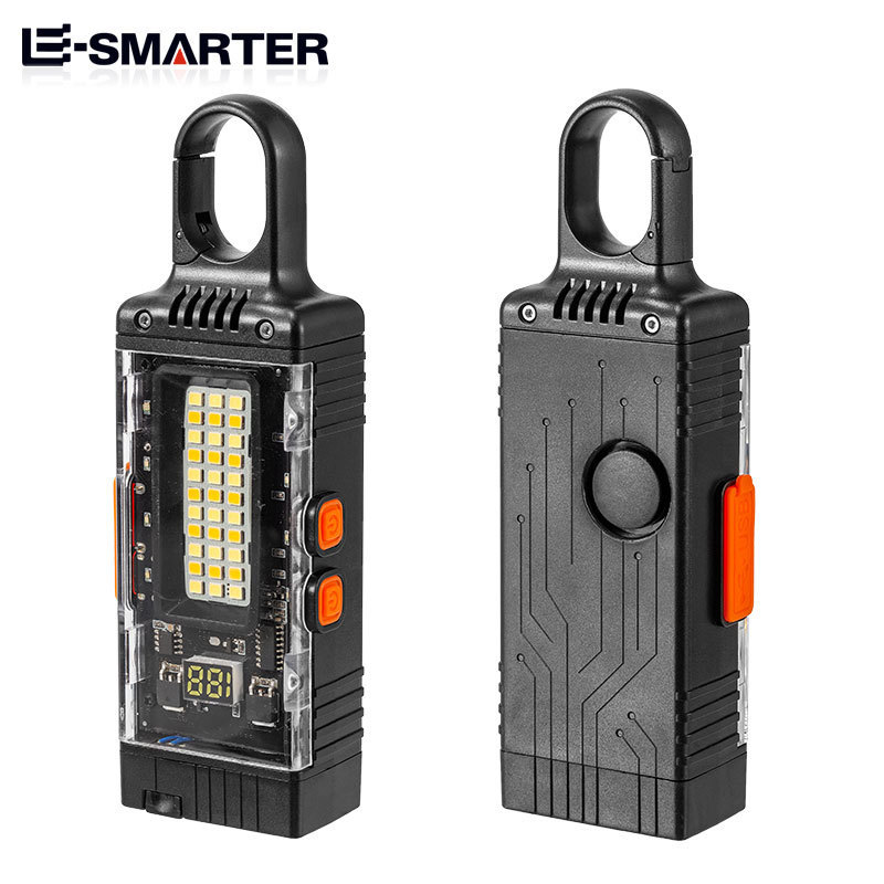 New Charging Keychain Camping Tent Solar Work Emergency Portable Mini Electric Arc Lighters