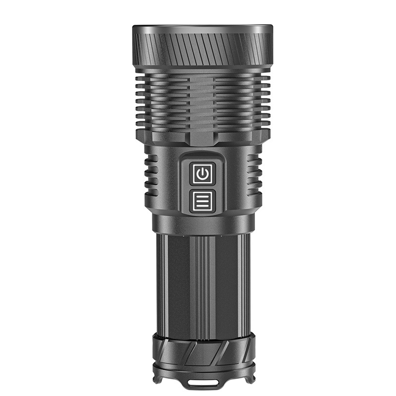 Wholesale High Quality Outdoor Ipx5 Waterproof Rechargeable Spotlight Emergency Long Range Convoy 10Km Diving Flashlight