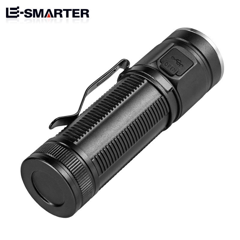 Super Bright Small Edc Magnetic Work Light Portable Rechargeable Aluminum Mini Pen High Power Linterna Led Flashlight With Clip