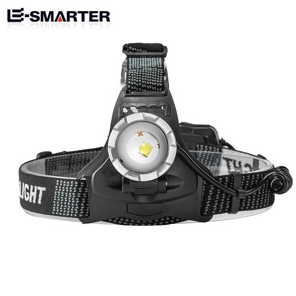 Super Brightness Powerful Rechargeable Aluminum Zoom P70 Camping Searching Head Lamp Headlamps Flashlight