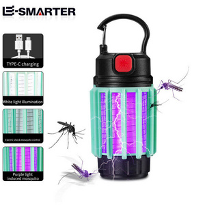 High Quality Emergency Bug Zapper Outdoor Hanging Lamp Usb Rechargeable Camping Lantern