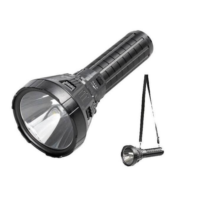 Strong Light Torch Portable Big Size Camping Outdoor 30W Rechargeable Led Powerful 100000 Lumens High Power Flashlight