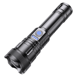 2024 New Portable Linterna Rechargeable Long-Distance Zoom Torch Lights Waterproof Usb Flashlight