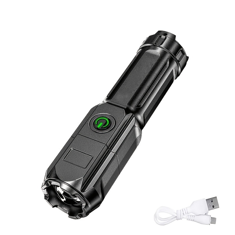 2023 Led Ultraviolet Torch Zoom Retractable Camping Linterna Taschenlampe Lanterna Fishing Hiking Led Flashlight