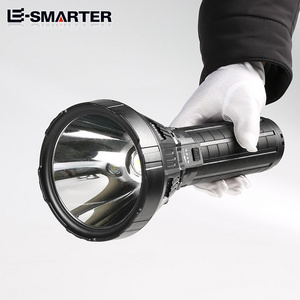 Strong Light Torch Portable Big Size Camping Outdoor 30W Rechargeable Led Powerful 100000 Lumens High Power Flashlight