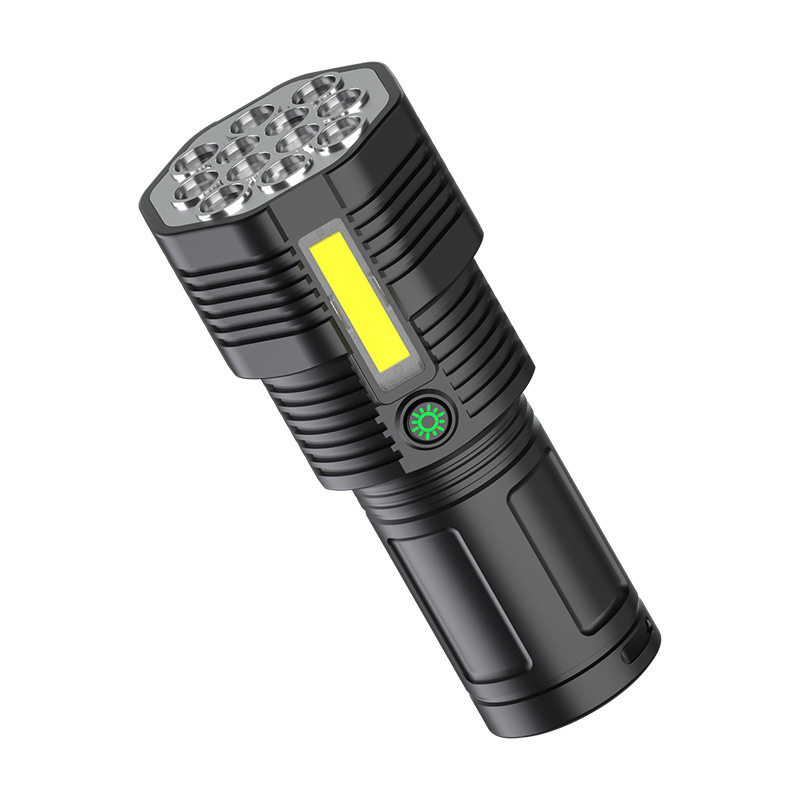 Handheld Camping Lighter Xhp70.2 Big Flashlight Wholesale Rechargeable 4 Modes Super Bright 2500 Lumen LED 10 ABS Emergency 70