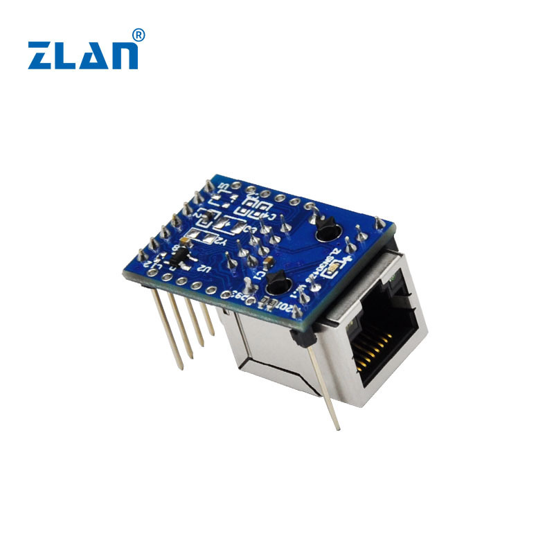 ZLSN3007S TTL super port UART integrated input serial to ethernet converter module